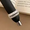 Coleção de anéis de prata com zircônia vazada de design minimalista único, estilo europeu e americano, joias femininas de luxo leve, requintadas e sofisticadas