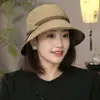 Sombrero Ligero de Secado Rápido con Protección Solar, Nuevo Elegante Sombrero de Pescador Primavera y Otoño 2026, Sombrero Fresco para Cubrir el Rostro, Sombrero de Sol para Viajes para Mujeres