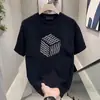 Nueva camiseta de manga corta holgada y transpirable con cuello redondo ampliado, talla extragrande para hombre corpulento, 50.00 kg-150.00 kg