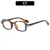 Nuevas Gafas de Sol Cuadradas Retro Elegantes Versátiles Moda Europea y Americana Tendencia Protección Solar para Exteriores Gafas de Sol Transfronterizas