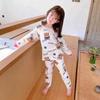 Conjunto de ropa interior infantil, pijamas de bebé de verano, primavera y otoño, ropa de bebé con aire acondicionado, ropa fina dividida con aire acondicionado, manga larga