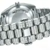 Reloj redondo de acero inoxidable con un diámetro de 40 mm, calendario, movimiento importado, resistente al agua, tres manecillas pequeñas, grosor 12 mm