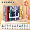 Atacado do Fabricante Marcadores Acrílicos Laváveis Multicor Camada de Cor Opaca Canetas Estudante Arte Pintura Canetas de Grafite