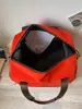 Bolsa de mano tipo tote para pareja, estilo coreano, con bloques de color, expandible, adecuada para viajes cortos, viajes y estudiantes que regresan a la escuela, con un compartimento separado para zapatos