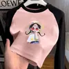 Camiseta Base Térmica de Felpa para Niña Otoño Invierno Nueva Manga Larga Raglán Elegante Ropa Interior para Bebé Top de Cuello Redondo Niña Pequeña