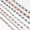 Atacado quadrado/retangular strass de vidro com hot melt tira adesiva photo frame telefone móvel shell strass diy acessórios de vestuário
