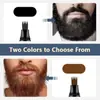 Pluma Rellenadora de Barba East Moon Desmontable Fácil de Usar Pluma Rellenadora Crea Fácilmente Barba Gruesa Línea de Nacimiento del Cabello