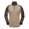 Top Respirável G2 Frog Suit Masculino Manga Longa Treinamento ao Ar Livre Frog Suit Camuflagem Cp Tático Fabricante de Terno Atacado Transfronteiriço