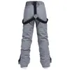 Pantalones de Esquí Impermeables y a Prueba de Viento para Hombres y Mujeres, Snowboard y Esquí, Engrosados y Cálidos, Pantalones Largos Elásticos Desmontables para Exteriores al por Mayor para Hombres