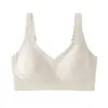 Sutiã push-up sem costura plus size para comércio exterior transfronteiriço, sem aro, com suporte lateral e fecho frontal para mulheres