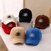 Gorra de Béisbol con Visera Solar Casual Versátil al por Mayor para Niños Estilo Simple Europeo y Americano Sombrero de Sol para Bebé Transfronterizo