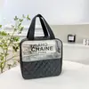 Bolsa de Cosméticos Transfronteriza Ins de Alta Gama Impermeable de PVC Gran Capacidad Bolso de Mano para Mujer Bolsa de Neceser de Viaje para Cosméticos