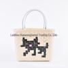 Nova Bolsa de Mão Cesta Gatinho Fofo Bolsa Larga Bolsa de Grande Capacidade Bolsa de Compras Bolsa de Praia Tendência da Moda