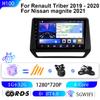 Adequado para Renault 19-20 Triber Carro DVD Navegação Android Navegador de Tela Grande GPS Áudio e Vídeo Inteligentes