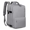 Mochila de Negocios USB Transfronteriza Unisex Multifuncional Tiendas de Zapatos Independientes Bolsa Separada para Seco y Húmedo Bolsa de Viaje Casual
