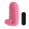 Luva de Dedo Dança do Dedo Feiticeira para Lamber e Estimulação, Luva de Dedo Vibratória de Silicone Usável para Provocação e Massagem de Casais, Atacado