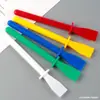 Adecuado para espátula de plástico súper resistente raspador pequeño para pintura al óleo bricolaje hecho a mano cuero artículos de cuero palo aplicador de adhesivo elástico