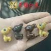 Sándalo Verde Madera de Ciervo Sándalo Negro Madera Pintada Accesorios para Joyería DIY Colgante Llavero Colgante para Coche