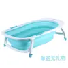 Bañera Plegable para Bebé Bañera Infantil para Niños Sentarse para Recién Nacidos Niños Bañera de Plástico