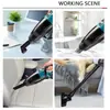 Aspirador de Pó Portátil Sem Fio de Alta Potência para Casa e Carro com Bocal Plano Aspirador de Pó Recarregável Sem Fio para Desktop