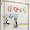 Gancho Único Acrílico Lindo para Puerta de Baño, Gancho Decorativo Adhesivo para Dormitorio de Estudiante, Gancho de Almacenamiento Girly