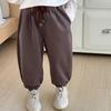 Pantalones Deportivos Holgados de Otoño Estilo Perezoso Pantalones Largos de Moda para Niños Pantalones Largos Casuales de Otoño Pantalones de Chándal Cómodos de Otoño