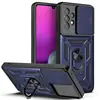 Funda de teléfono aplicable Sam Galaxy A33 5G 2022 shunjia ventana deslizante funda protectora tipo armadura resistente a caídas Samsung