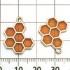Nuevo Colgante de Aleación con Goteo de Aceite de Abeja Panal de Miel de Venta Caliente Transfronterizo DIY Pulsera Collar Accesorios de Joyería