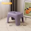 Taburete pequeño para baño doméstico, antideslizante, grueso, para cambiar zapatos, resistente y duradero, pequeño banco, taburete bajo para baño de bebés y niños