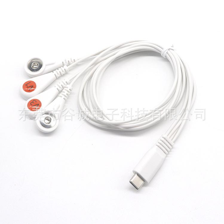 Type-c CM TO 4.0电极母扣X4