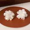 Pendientes Florales Frescos y Dulces, Nuevos Pendientes de Tachuela Estilo Vacaciones de Verano, Pendientes Simples Versátiles Estilo Coreano Ins para Viaje