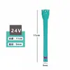 Rizador Digital Asiático para Salón de Peluquería, Rizador Especial para Permanente y Tintura, Doble Agujero 24V Estándar 11 cm Rizador Digital para Permanente