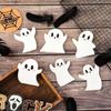 Halloween Amazon Más Vendido Creativo Lindo Fantasma Blanco Bandeja de Capas Decoración de Escritorio Adornos de Halloween