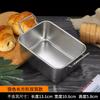 Cesta de aperitivos coreana de acero inoxidable 304, plato creativo dorado para aperitivos, pollo frito con orejas, cesta para patatas fritas, platos fríos comerciales