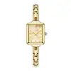 Reloj Pulsera Vintage Cacaxi, Movimiento Retro Compacto, Reloj Pequeño Dorado, Reloj de Pulsera Artístico Rectangular de Lujo Ligero A258