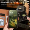 Aplicable a MOTO Edge 70 5G Piel-sensación Cuero Funda tipo libro Porta Tarjetas Soporte Anti-caída Negocios
