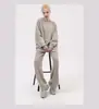 Moletom de gola redonda fino em fleece vintage desgastado Amazon para homens e mulheres, top de marca moderno estilo americano, atacado transfronteiriço OEM