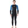 Nuevo traje de buceo de 3 mm para hombre, de una pieza, de manga larga, grueso, resistente al frío, para hacer snorkel y surfear, traje de baño de medusas húmedo y cálido SCR
