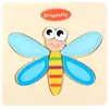 Rompecabezas de madera infantil de dibujos animados tridimensional para bebés, juguete educativo de desarrollo temprano, animal, tráfico, juguete de mano, 2-3 años