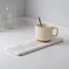 Amazon Transfronterizo Esterilla Secadora Absorbente de Agua de Tierra de Diatomeas Estante de Almacenamiento para Fregadero Posavasos Drenante Baño Estante de Secado Rápido para Fregadero