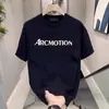 Camiseta de Manga Corta Estilo Americano para Hombre, Estilo Delgado de Verano, Camiseta de Media Manga con Estampado de Alta Gama para Hombre, Producto Transfronterizo de Alta Calidad