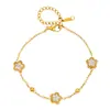 Pulsera Cuadrada de Circonita de Acero de Titanio que No se Desvanece para Mujer Joyería Exquisita Minimalista Nuevos Accesorios de Mano Versátiles Japoneses y Coreanos Diseño de Nicho