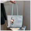 Bolsa Versátil Transfronteiriça, Bolsa Boston Casual para o Dia a Dia, Bolsa de Ombro/Axila Feminina de Design Nicho Estilo Coreano