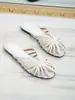 Medias Pantuflas Baotou para Mujer, Calzado de Verano para Exteriores, Zapatos de Jaula de Cerdo Calados, Estilo Romano de Vacaciones, Sandalias Planas de Talla Grande para Mujer