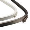 Riel curvo de aleación de aluminio flexible personalizado de fábrica Deyu, montaje superior en arco en forma de U, riel para cortina al por mayor, tiempo de entrega rápido