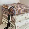 Estilo Ins Cobertor de Cama Acolchoado de Algodão Conjunto de Três Peças para Quatro Estações Capa Universal de Algodão para Tatami Kang Lençol Espessado