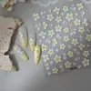 Pegatinas para Uñas de Plumeria en Relieve 5D Amarillo Fresco Pegatinas para Uñas de Flores 3D Decoraciones de Uñas Autoadhesivas