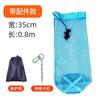 Fábrica en stock al por mayor pesca salvaje grano trigo bolsa de red para peces simple plegable gruesa agrupada con tapón de suelo bolsa de red para peces