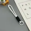 Cordão Minimalista Criativo para Celular Porta-Cartão de Boneca Chaveiro de Passagem de Embarque para Mochila Pingente de Corda Trançada Colorida