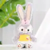Muñeca de Peluche Stellalou de 35 cm Stella Vestido Morado Blanco de Gasa Traje de Conejito Bailarina Ropa de Repuesto para Disfraz